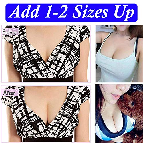 Image of Silicone Chicken Cutlets Bra Inserts - Clear Breast Pads Chest Push Up & Firming Bust Enhancers Padding for Summer Bikini