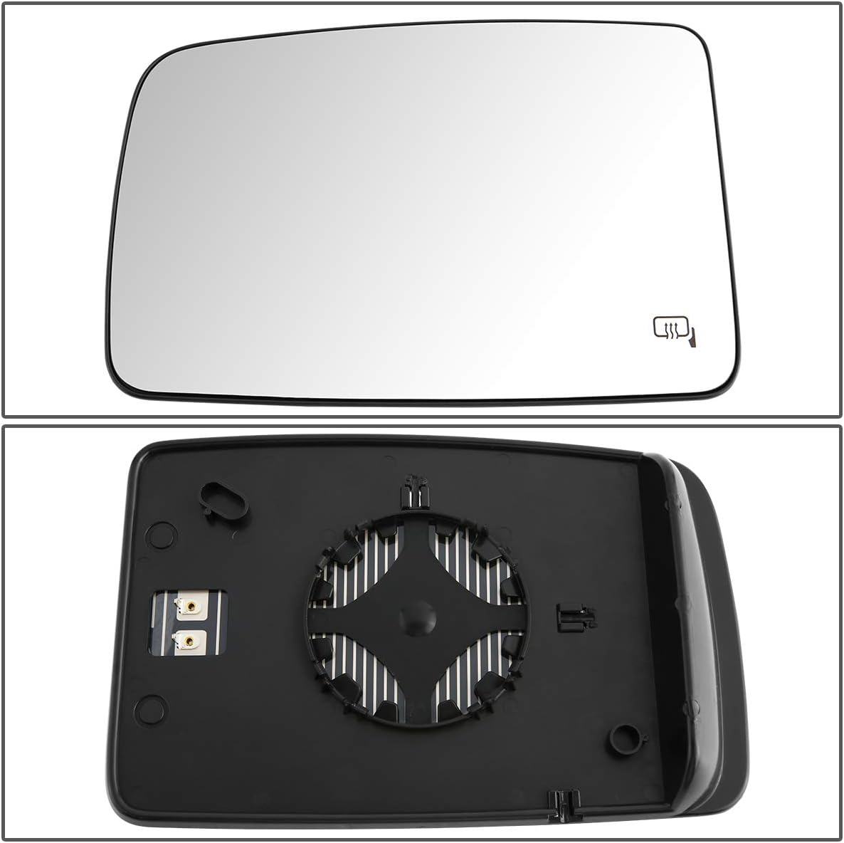 Auto Dynasty 2L1Z17K707AA OE Style Driver Left Side Mirror Glass Lens wHeated Compatible with Lincoln Navigator Ford Expedition 03-06