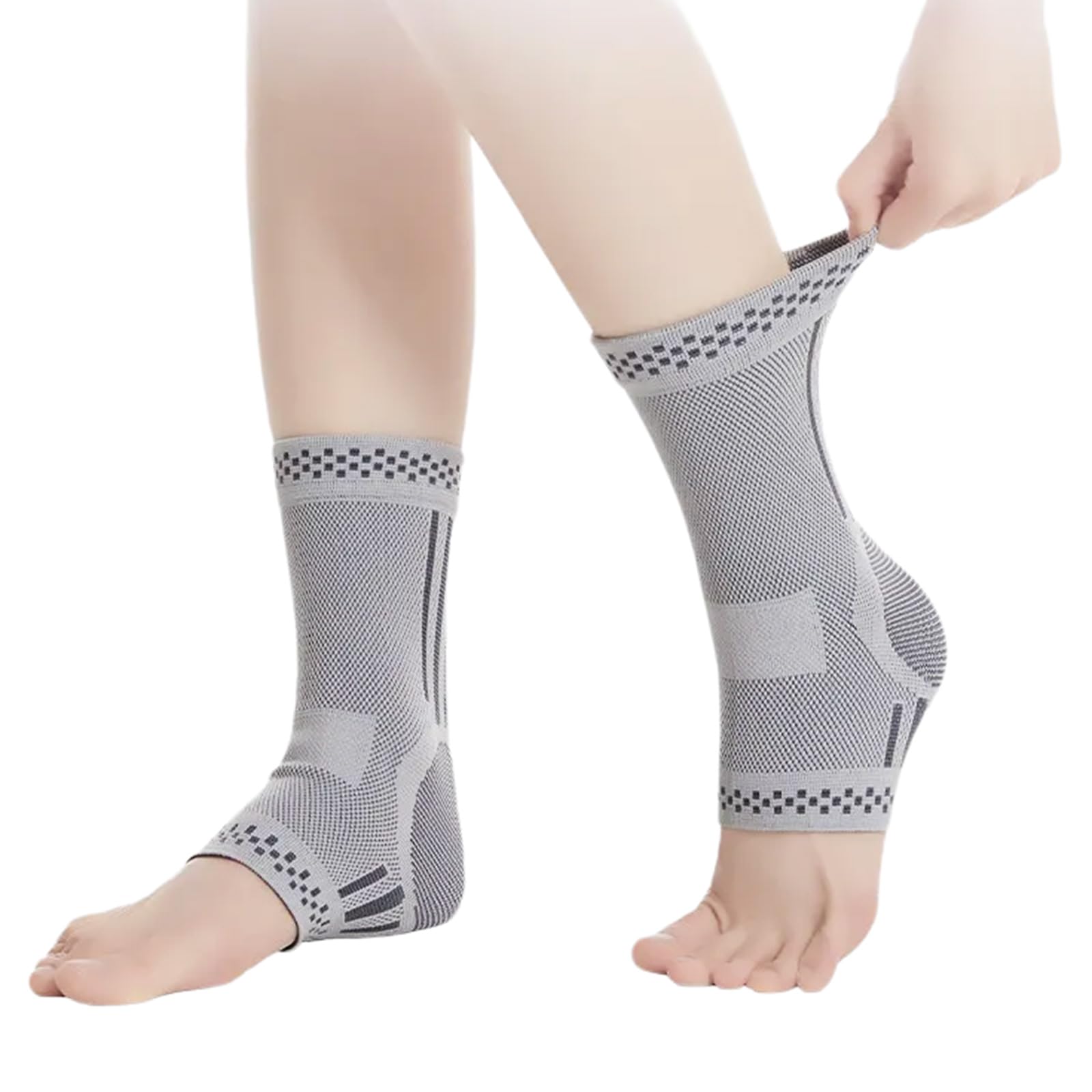 ETAWDE Ankle Brace Windproof Ankle Warming Sleeve Breathable Stretchy Ankle Sleeve for Men Women Outdoor Activity Sport