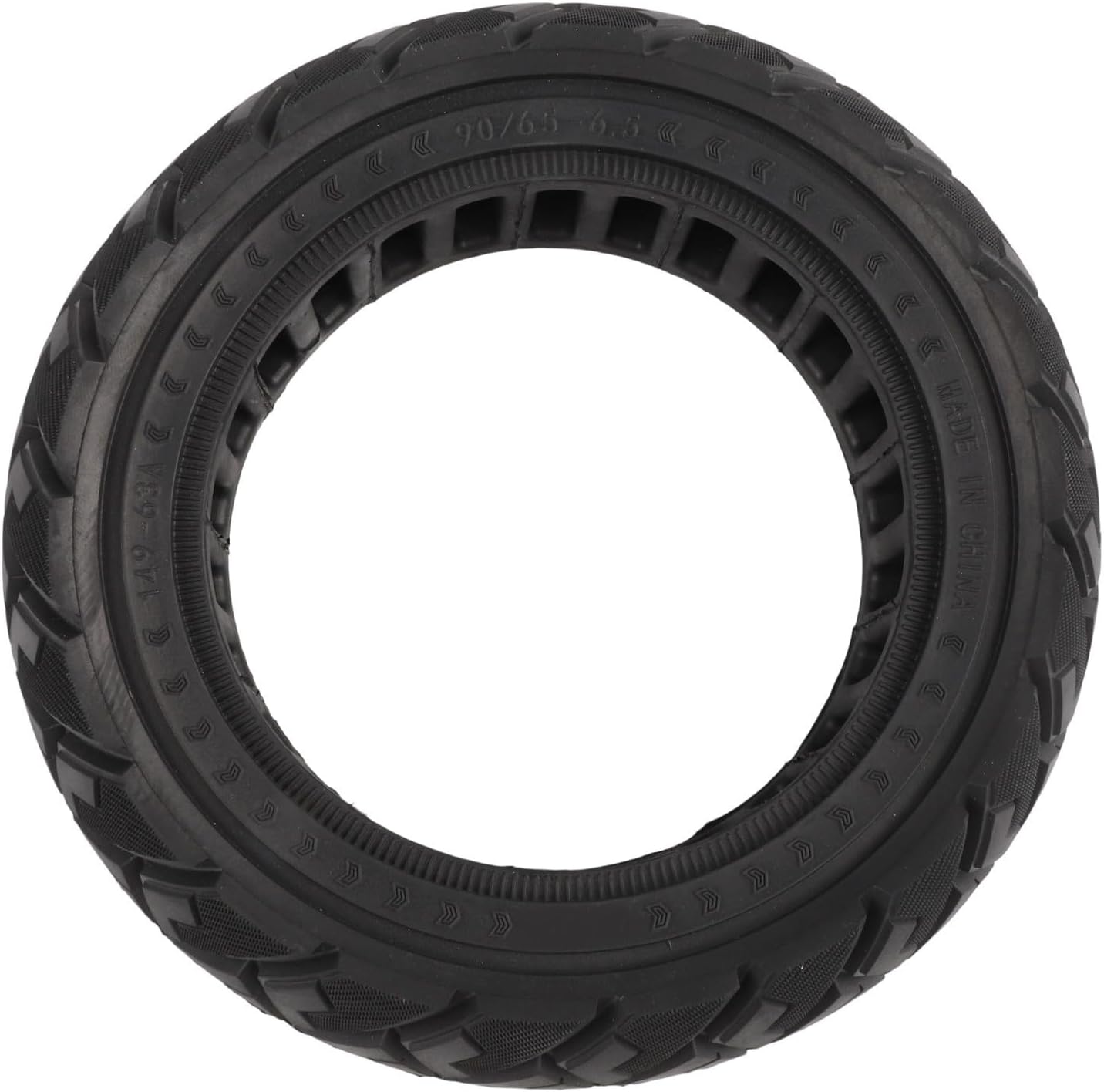 90/65-6.5 Tire 11Inch, For 11X Electric Scooter, Anti-Slip Off-Road Solid Tire, Electric Scooter Rubber Tyre Thickened Anti-slip Wear-resistant