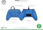 PowerA Contrôleur filaire pour Xbox Series X.S. - Mariner Blue, Gamepad, Contrôleur de jeu vidéo/Gaming