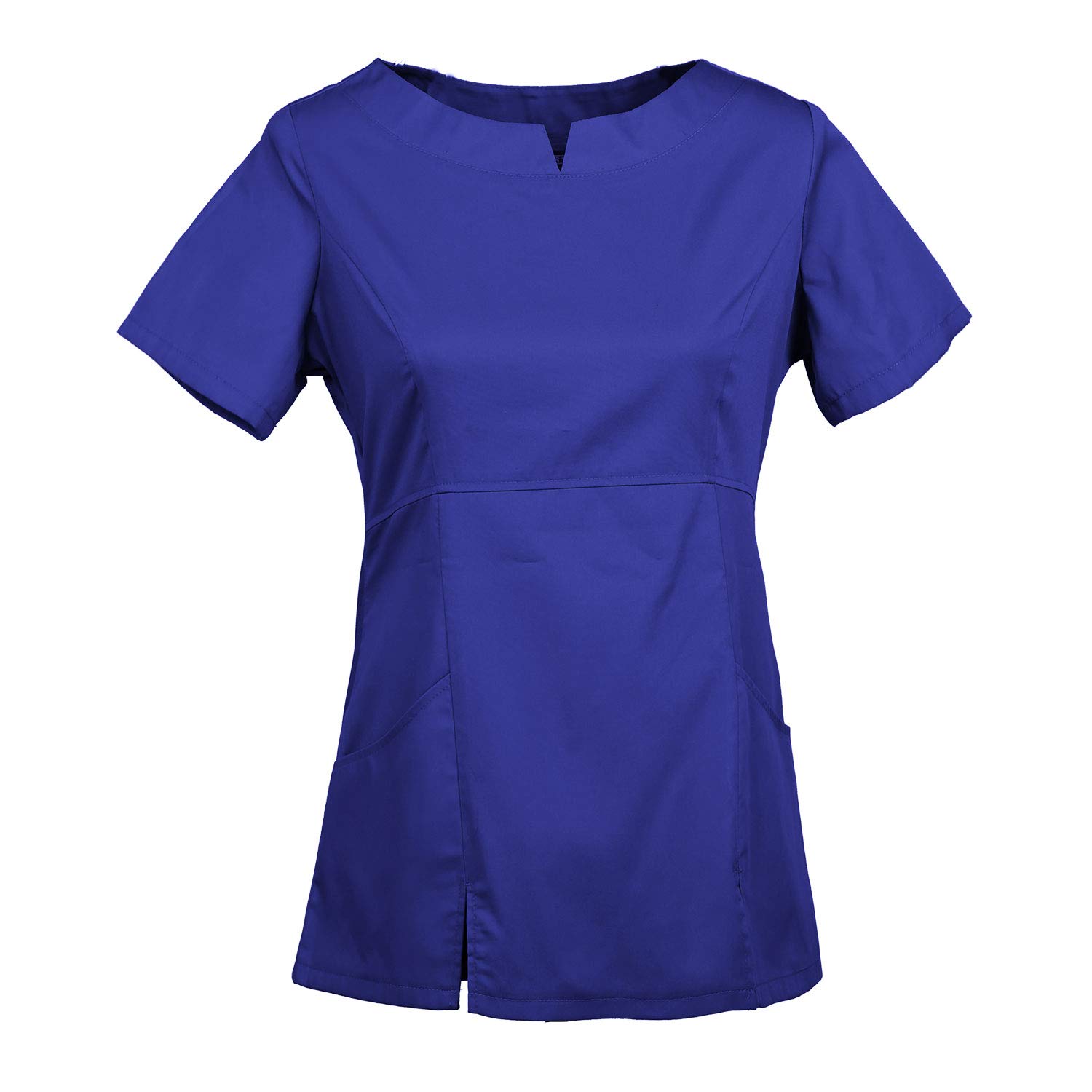 TAILOR'S Women's Scrub Top Medical Scrubs Hospital Scrub Tunic Royal