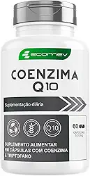 Coenzima Q10 Coq10 100Mg Pura Alta Concentração - 60 Cápsulas - Ecomev