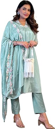 Luxury Indian Traditional Outfit Anarkali Dress for Women Party Wear Salwar Kameez Ready to Wear