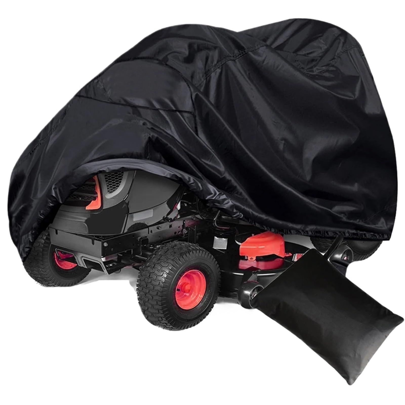 Lawn Mower Cover Lawn Mower Cover 210D Oxford Cloth Sun Protective Waterproof Tractor For Mowers Covering