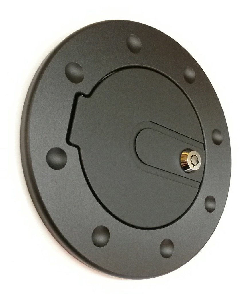 HPC Hummer H3 Billet Aluminum Black Locking Fuel Door Buy Online in