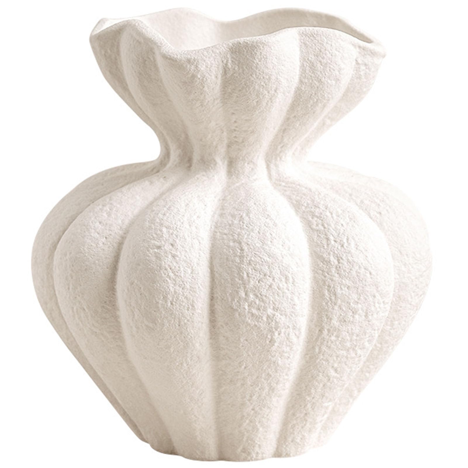 Rustykalny wazon z terakoty Vintage ceramiczny wazon na kwiaty Minimalistyczna ozdoba na biurko Boho w stylu Wabi-Sabi do domu, salonu, stołu jadalnego, domu wiejskiego, wystroju,S