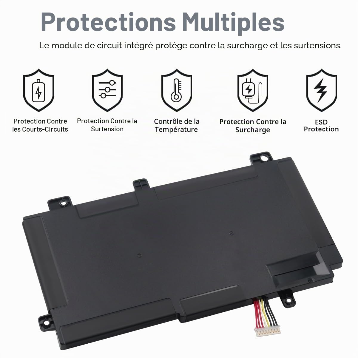 B31N1726 Batterie pour ASUS FX505 FX505D FX505DT FX505G FX504 FX504G FX504GD FX504GM FX505GE FX505GD FX505GM FX505GT FX505DY FX80 FX80G FX80GM FX86 FX86FM FA506IU FA706IH FA706II 48Wh