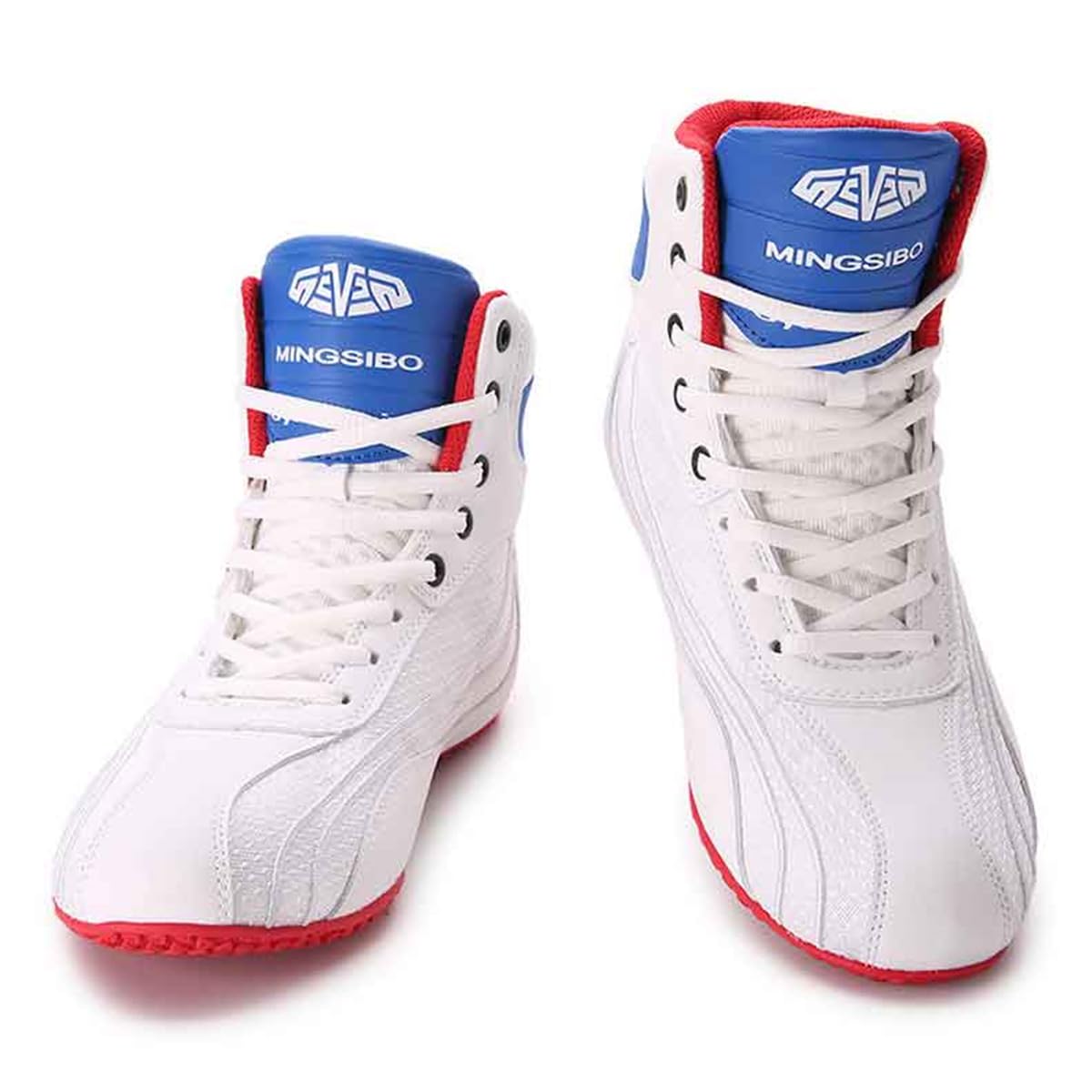Uomo Donna Wrestling Sneakers Mesh Traspirante Comfort Scarpe Sportive Atletiche High Top Fitness Scarpe da Allenamento per Sollevamento Pesi