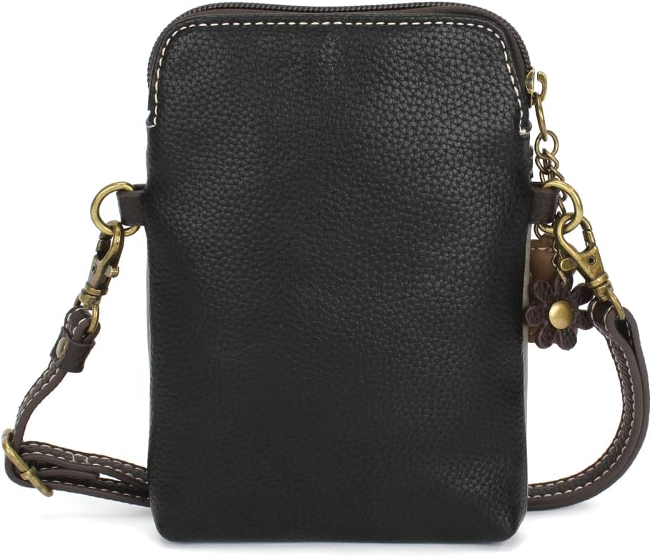 CHALA Dog Collection Cell Phone Crossbody Purse-Women PU Leather/Canvas Multicolor Handbag with Adjustable Strap - Image 3