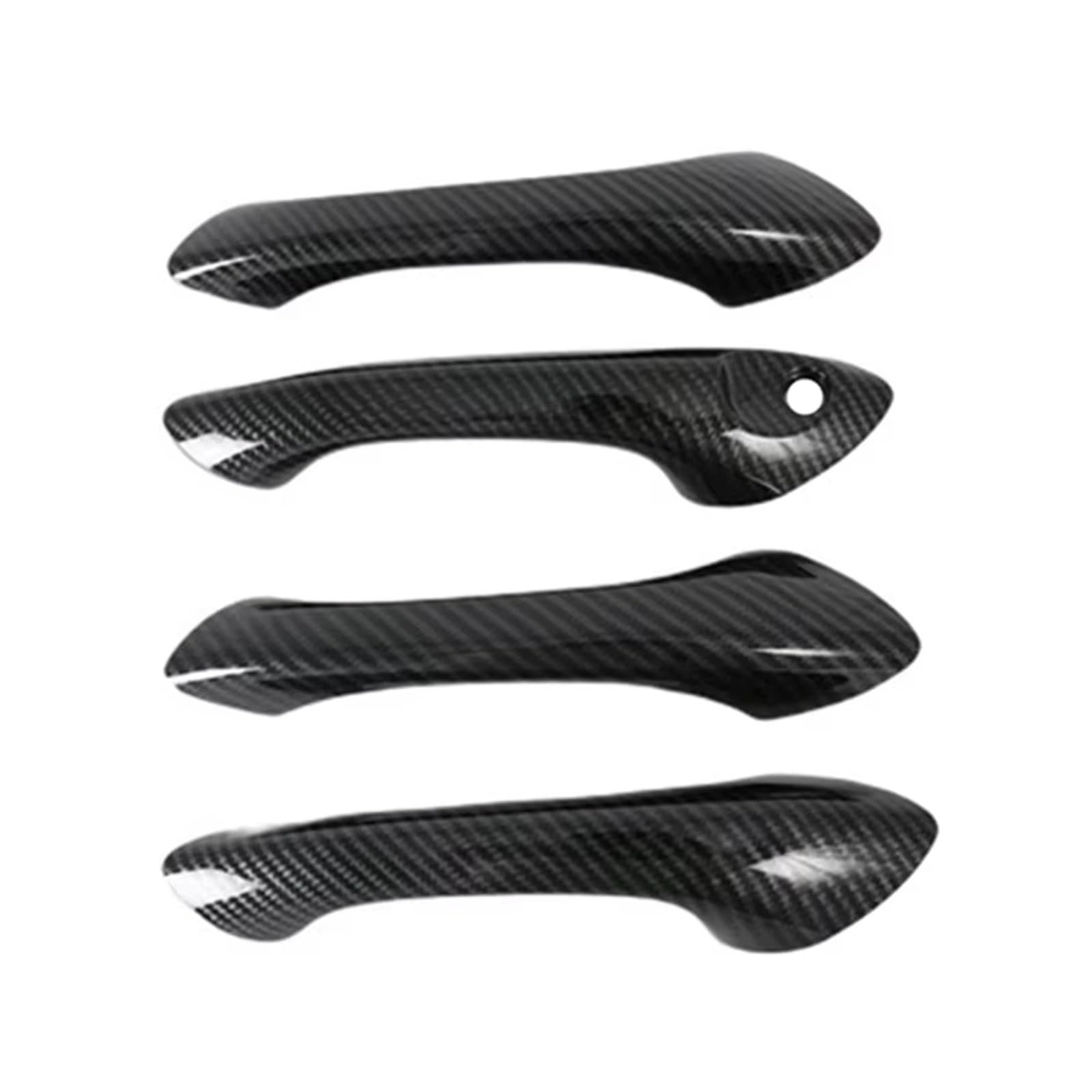 Xdworuw for for Cavalier for Onix 2019 2020 2021 4Piece Car Exterior Door Handles Door Handle Trim Decoration Replacement Accessories Door Handle Exterior Cover