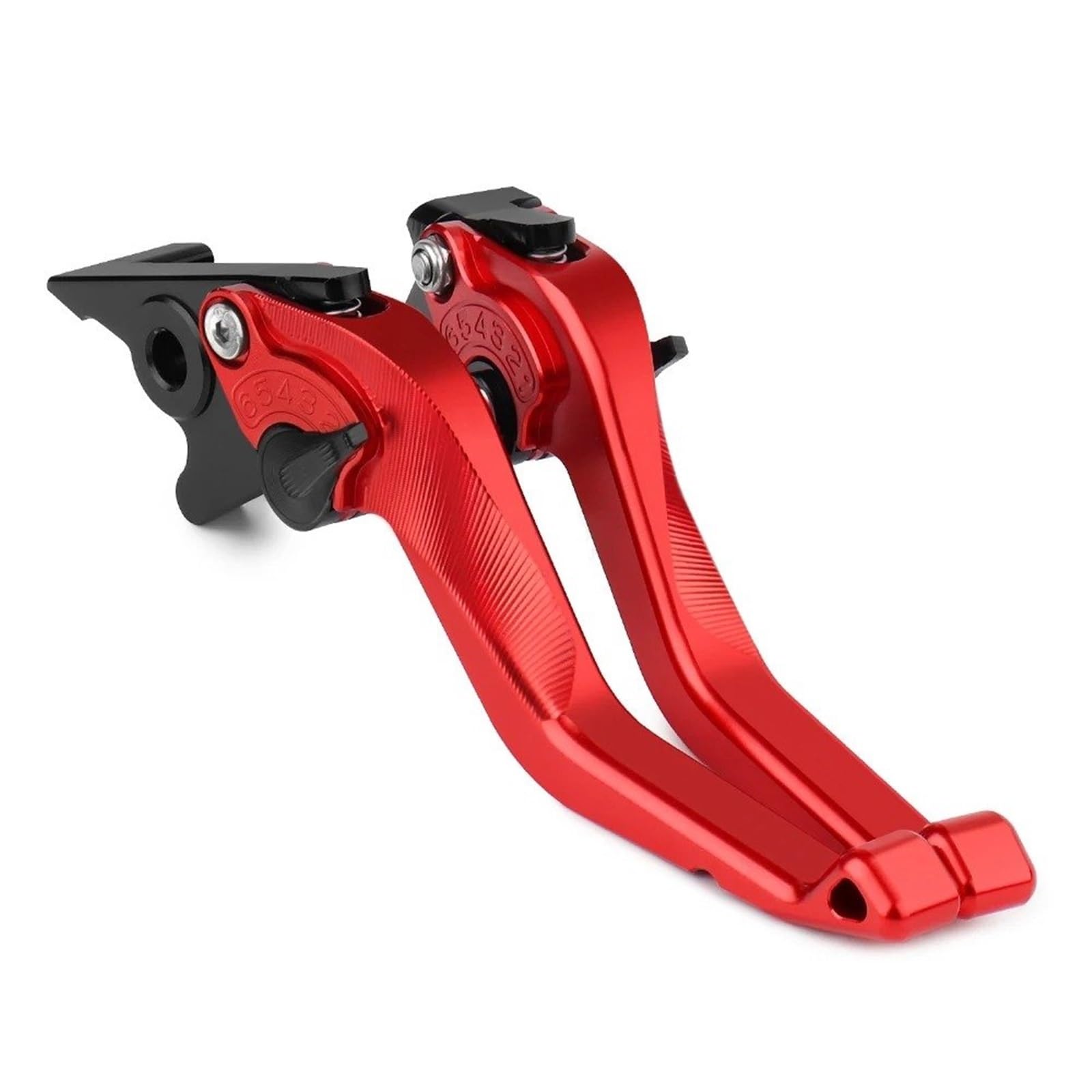 PBSUEM Motorcycle Lever Blades for CL500 CL300 CL 500 300 2023 Motorcycle Accessories CNC Short Brake Clutch Levers Ajustable Brake Clutch Levers(Red)