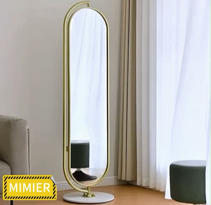 Amazon.co.jp: MIMIER 全身鏡 スタンドミラー HD鏡面 360回転