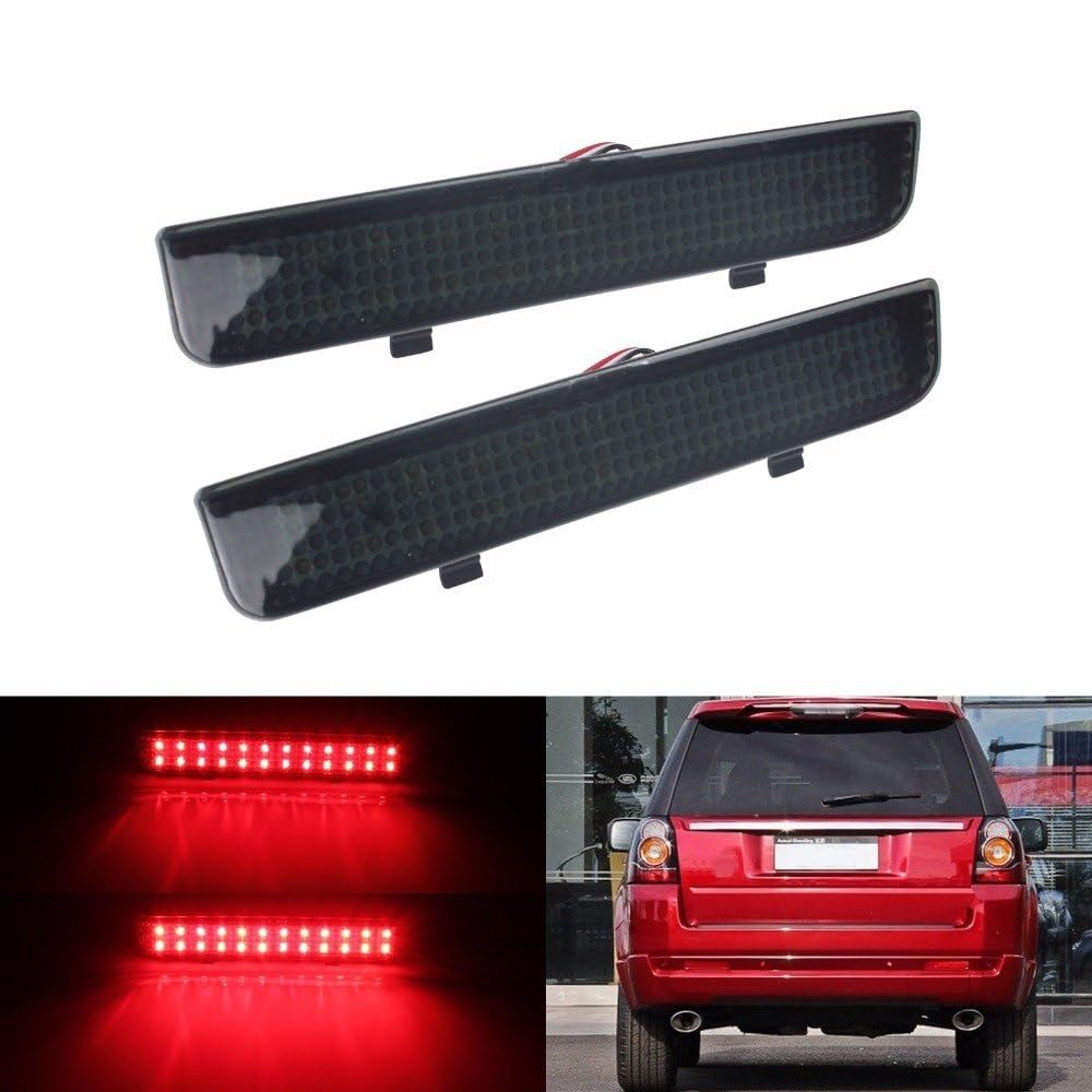 BOYDREAM Fanale Posteriore Auto Per Land Per Rover Per Range Per Rover L322 2003-2012 Per Freelander 2 2008-2013 Riflettore paraurti posteriore per luce di segnalazione e freno