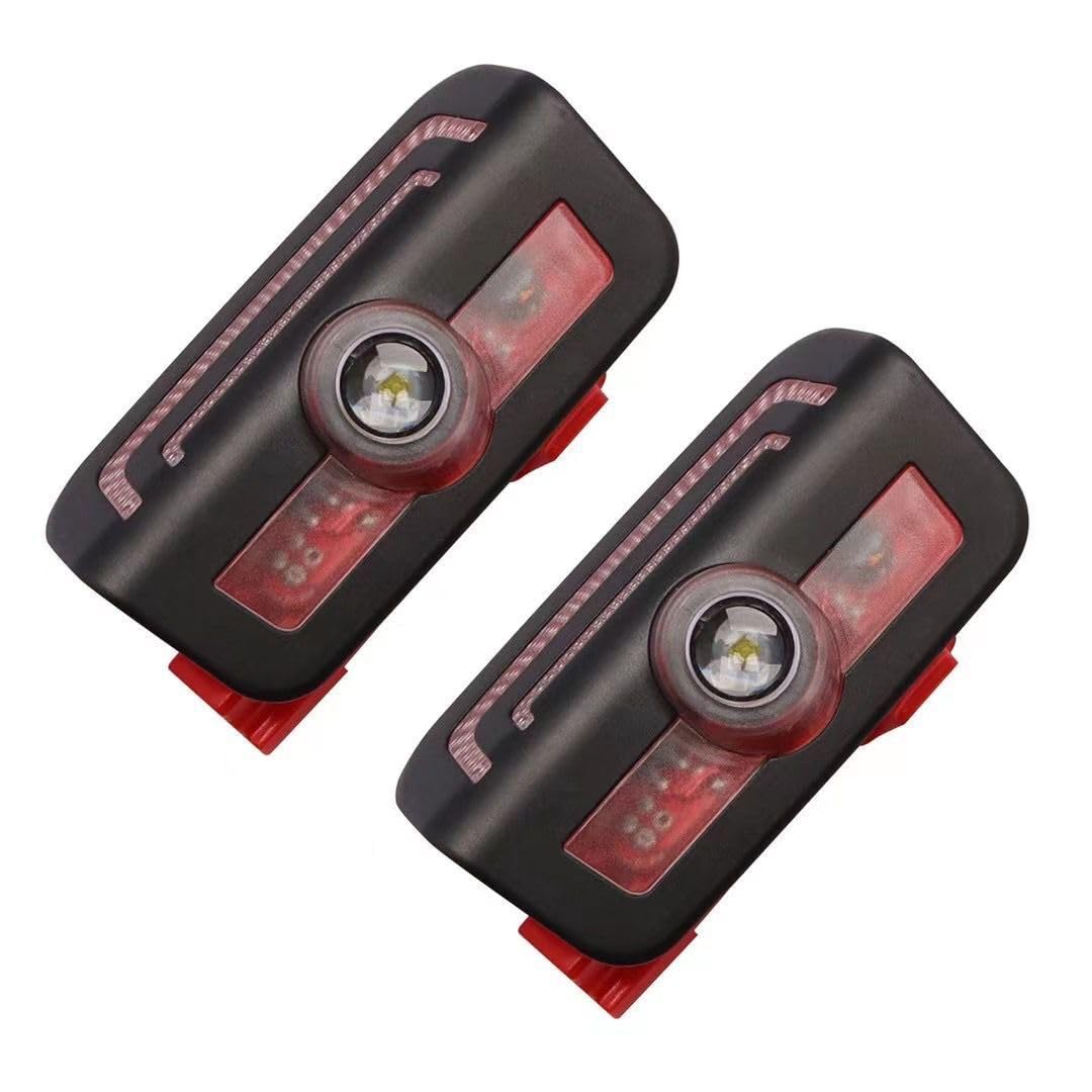 2 Stück LED Einstiegsbeleuchtung Türlicht kompatibel mit Mercedes, Nicht Verblassend Willkommenslicht Laser Logo Projektor (MB Stern + ///AMG, W206/W214/W223 GLC/X254)