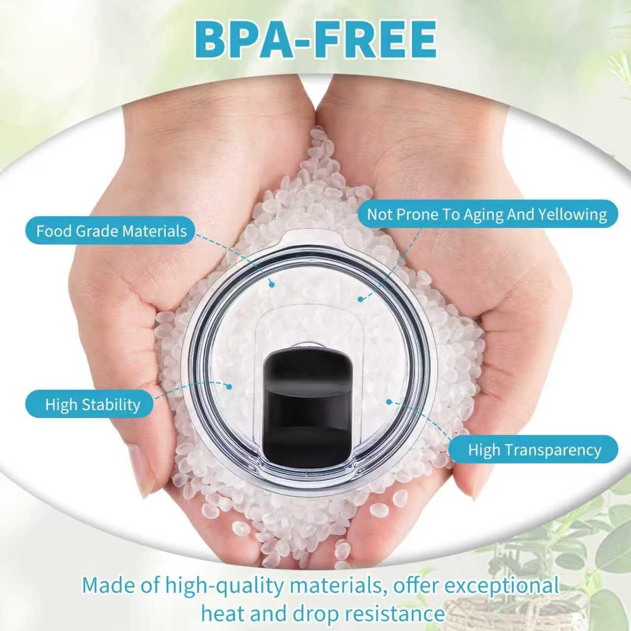 22 oz Press-in replacement lid - Compatible with swig12,18,22 oz Tumbler lid. Pack of 2. - Image 2