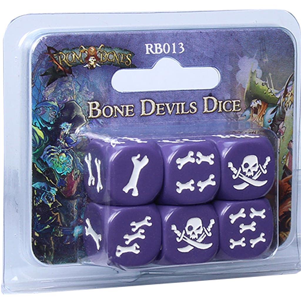 Rum Bones - Gioco da tavolo Confrenrie di Wellsport (Set di Dads