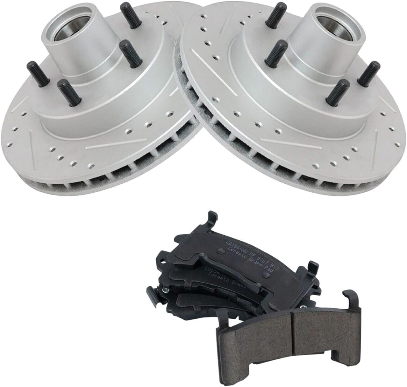 Disc Brake Kit-RWD 1-Qty 18026297 12300242 BKA12492