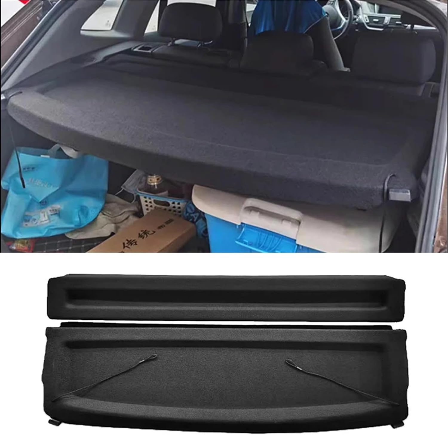 For BMW X1 2017-2022 (F48 Unsuitable) Not-retractable Trunk Cargo Cover Auto Interior Accessories