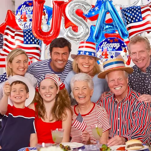 Image of Independence Day party balloons (B)