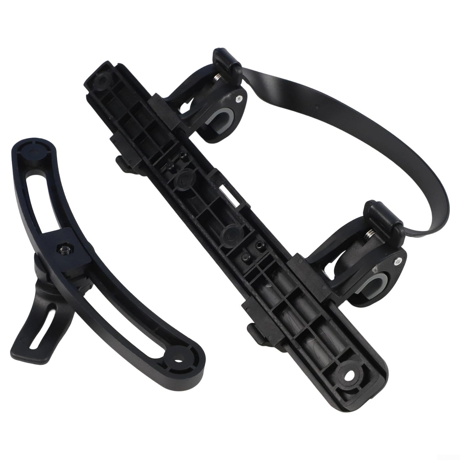 Bike Pannier Hook Buckle PA66+GF Replacement Part for Side Bag Mounting Bracket Kit 266mm Black