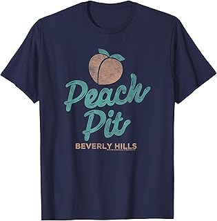 Beverly Hills 90210 Peach Pit Logo T-Shirt