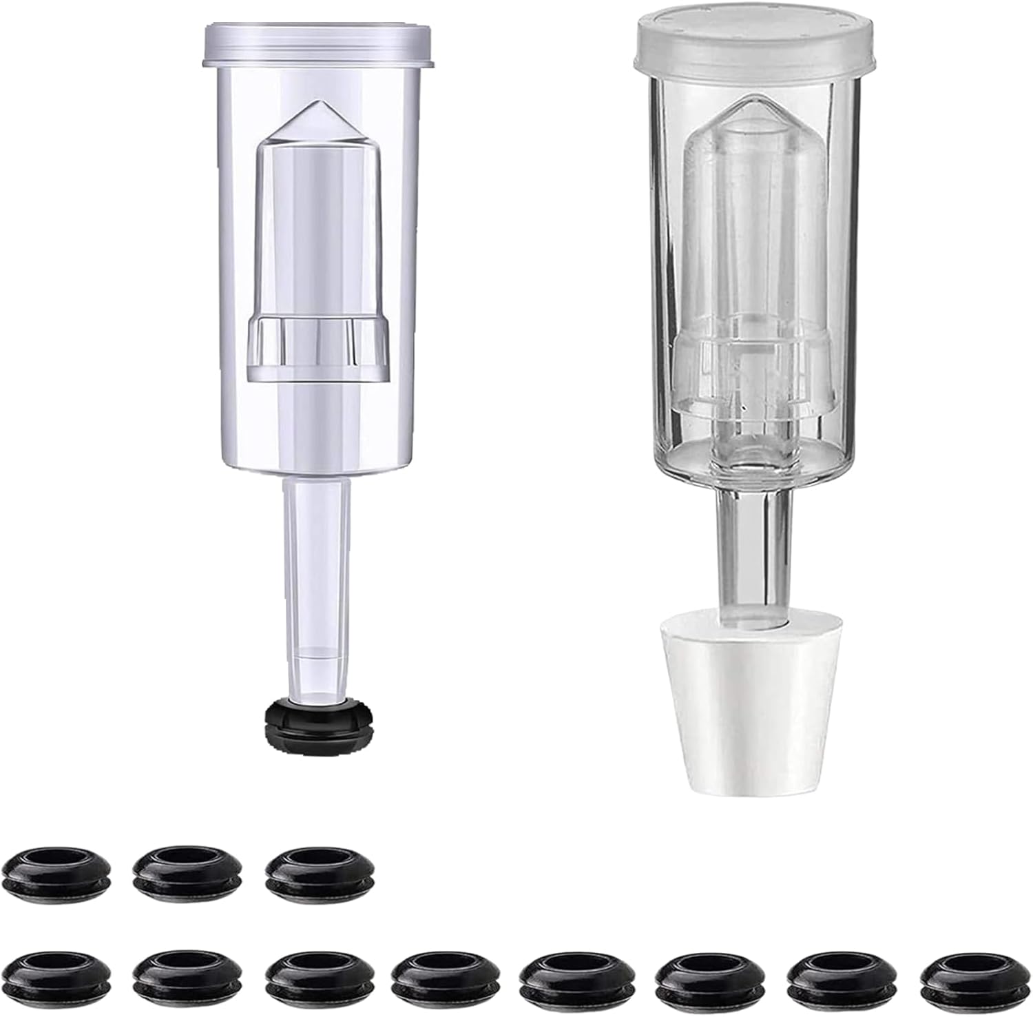 Reutilizable Fermentation and Rubber Gaskets Set for Brewing Wine Making Pickle Cabbage Multiple Purpose Fermentation Equipment