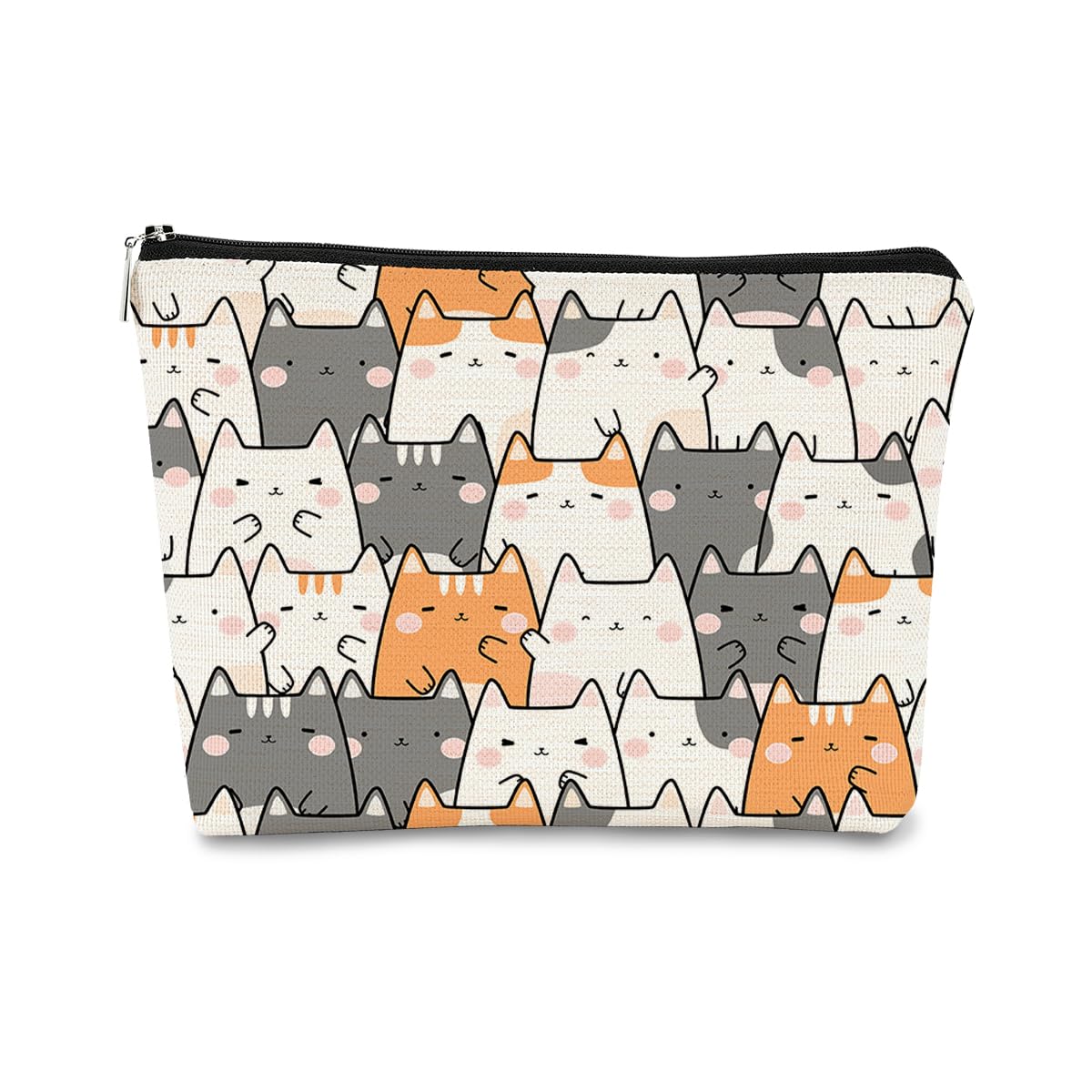 Niedliche Make-up-Tasche, Katzen-Make-up-Tasche, Katzengeschenke, Make-up-Taschen, Kosmetik, Tasche, Katzengeschenke für Frauen, Reise-Make-up-Tasche, kleine Make-up-Tasche, Make-up-Tasche,