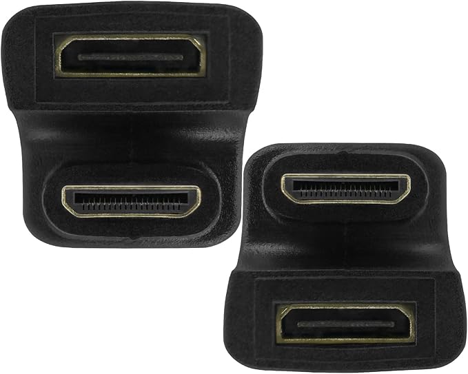 Adaptador Mini HDMI U-Shaped 180° 8K 2 Unidades miniatura 2
