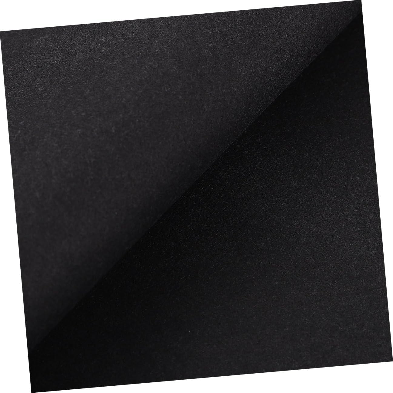 Toyvian Disposable Black Paper Napkins 50pcs X2 Thick Disposable Dinner Napkins for Holiday Parties Weddings Household Table Use