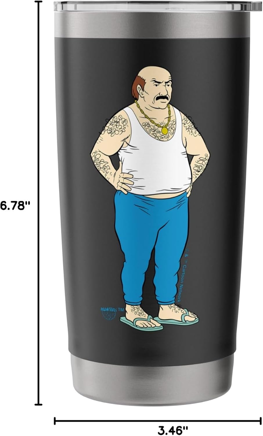 Aqua Teen Hunger Force Carl Stainless Steel Insulated Tumbler - Image 8
