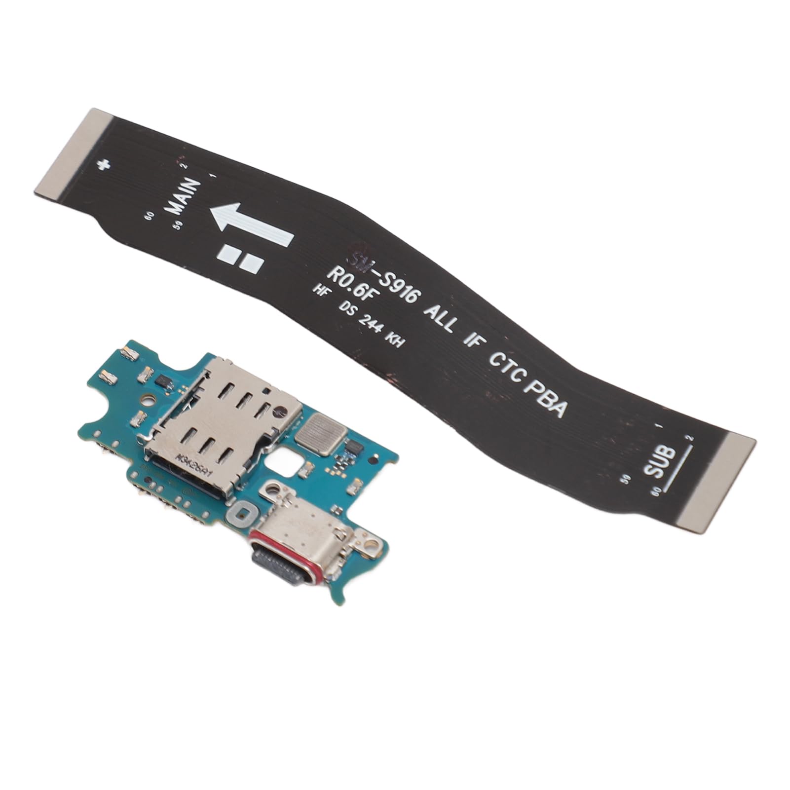 BROLEO Porta di Ricarica del Telefono Connettore Dock Connettori Scheda Dock S916U per Accessori USB Sm Adattatore Connettore Adattatore Connettore Telefonico Cavi Flessibili
