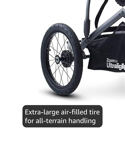 Amazon.com: Joovy Zoom360 Ultralight Jogging Stroller, Black