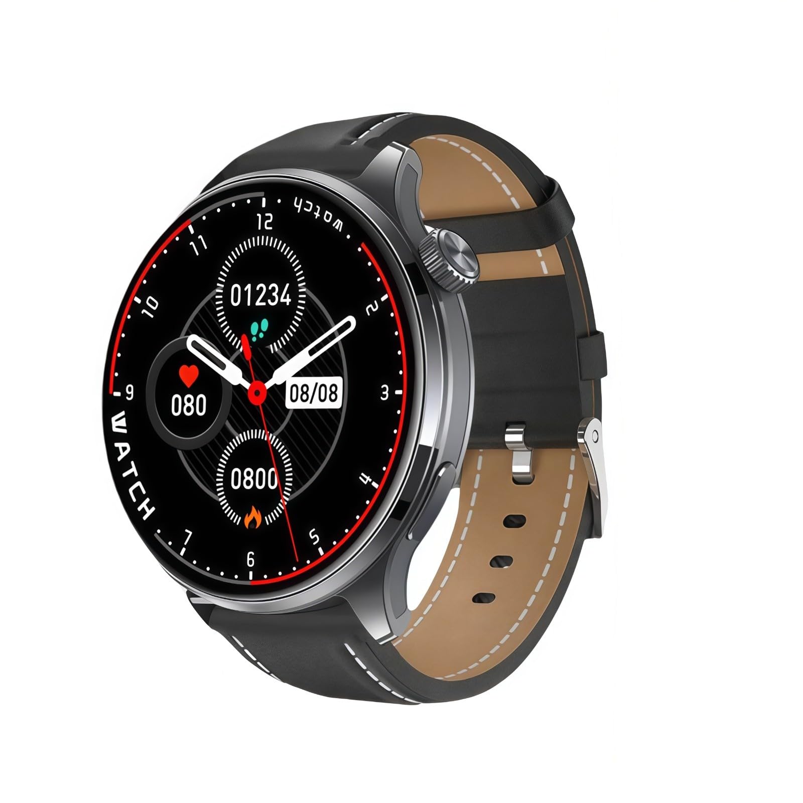 Smartwatch con Mapas 3D, Doble Pago Offline, NFC, Modo Deportivo Y Monitorización De Salud, Pantalla HD De 1,53 Pulgadas, Resistencia Al Agua IP6X, Compatible con Sistemas Android E iOS