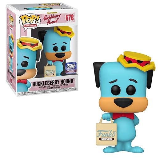 Funko Pop! Animation: Huckleberry Hound [With F. Hollywood Bag] #678, Fnko Hollywood Grand Opening Limited Edition Exclusive