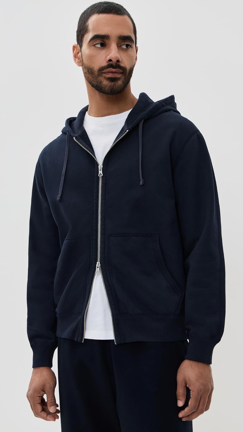 REIGNING CHAMP Men's Mid-Weight Terry Standard Zip Hoodie - Image 2