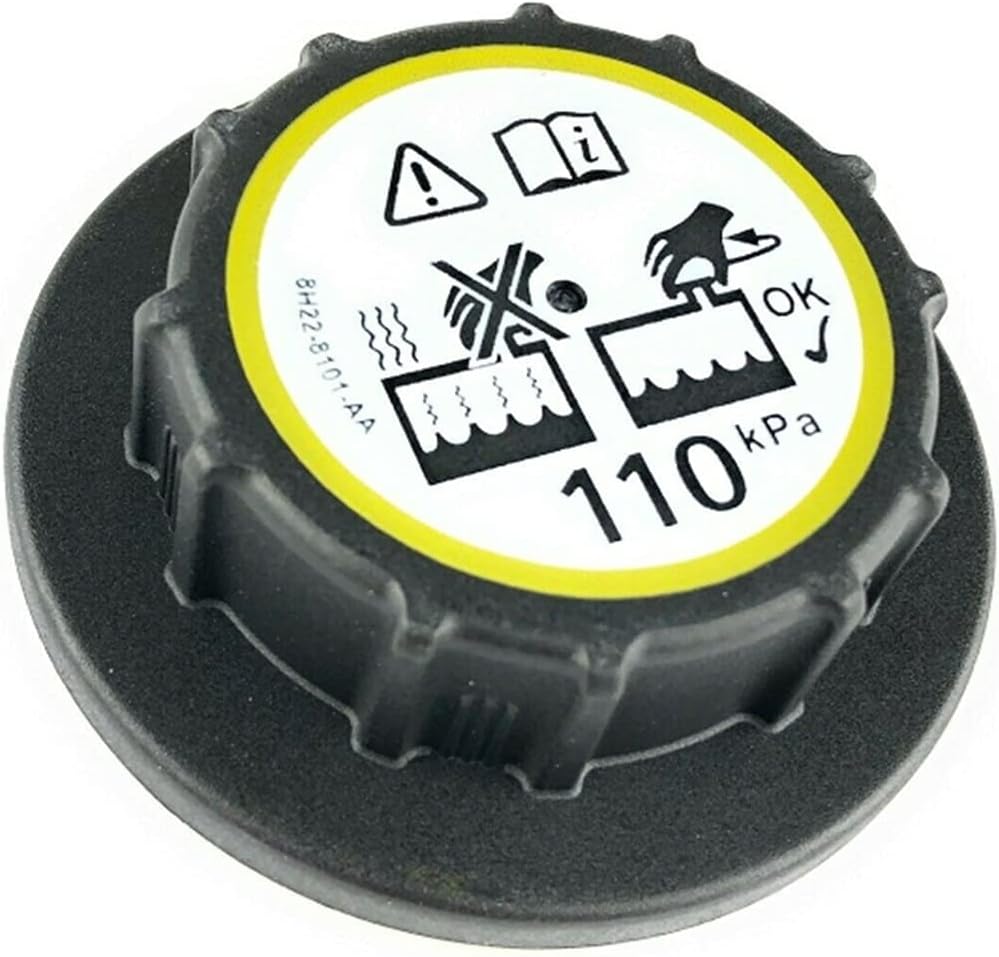 Huhu Coolant Reservoir Cap Expansion Tank Cover Fit For Land Rover Discovery 3 Range Rover RR Sport Radiator Overflow Tank Lid PCD500030 (Color : BLACK)