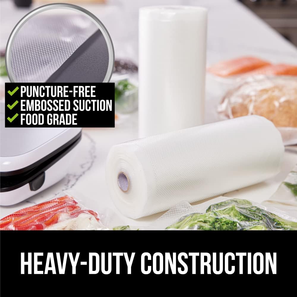 Buy Gorilla Grip Airtight Vacuum Sealer Bags, 2 Pack, 6x Fresher Food