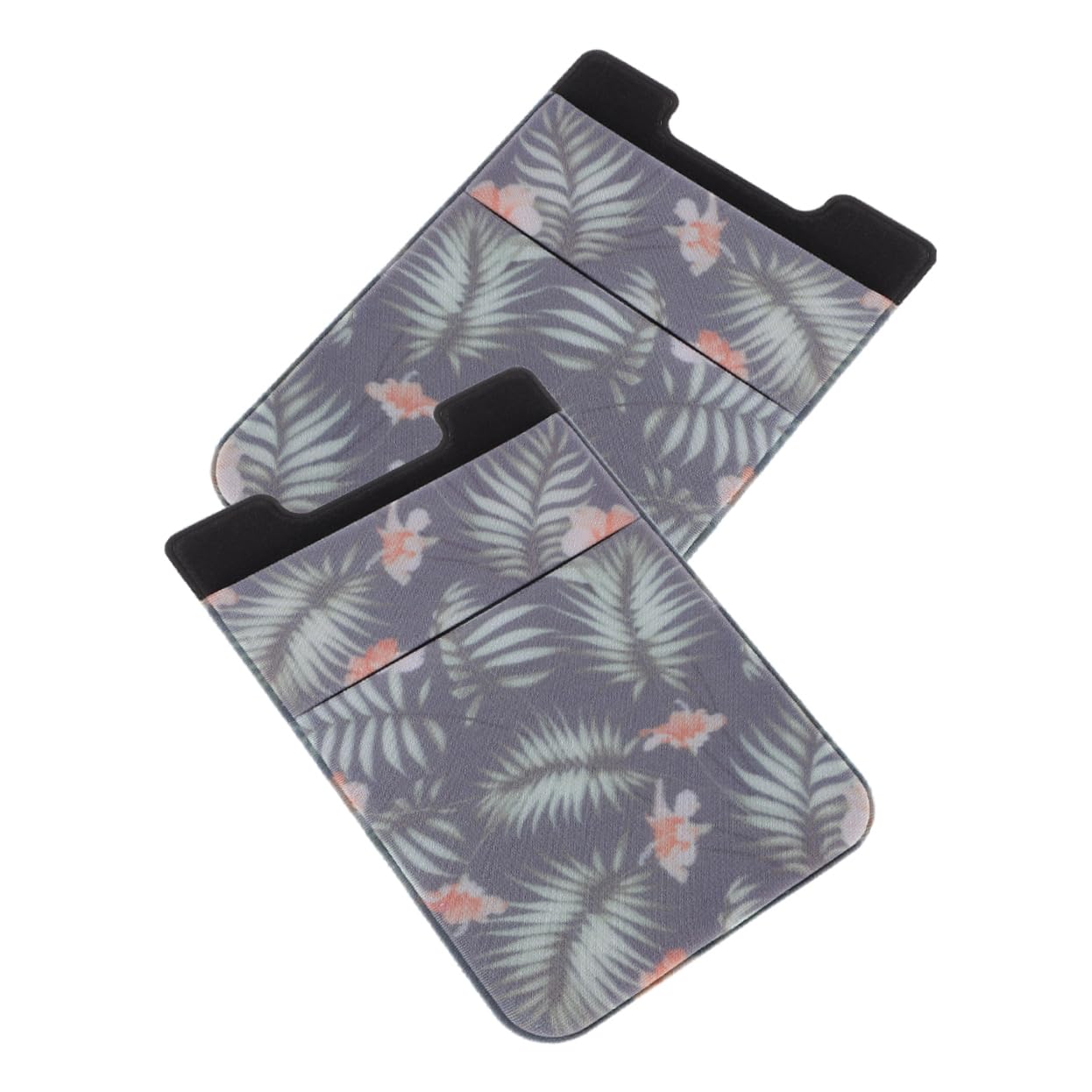 Uonlytech 10piezas Funda Adhesiva Retro para Teléfono Soporte y Tarjetero Organizador De Cartas y Dinero Pack De Estampado