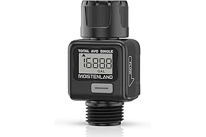 Moistenland Hose Water Flow Meter: Precision Monitoring for Optimal Lawn Hydration
