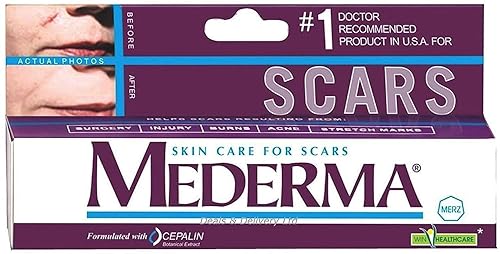 Mederma Cuidado de la piel (ayuda a cicatrices - cirugía, lesiones, quemaduras, acné, estrías)