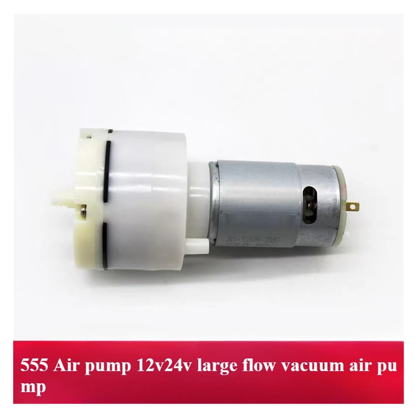 Industrial Water Pressure Diaphragm Pump Direct Current 12V 24V Micro Vacuum Low Noise Silent Large Flow Air Pump(24V)