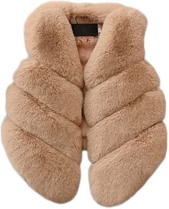 Baby Winter Faux Fur Vest 3-Piece Warm Outfit Set
