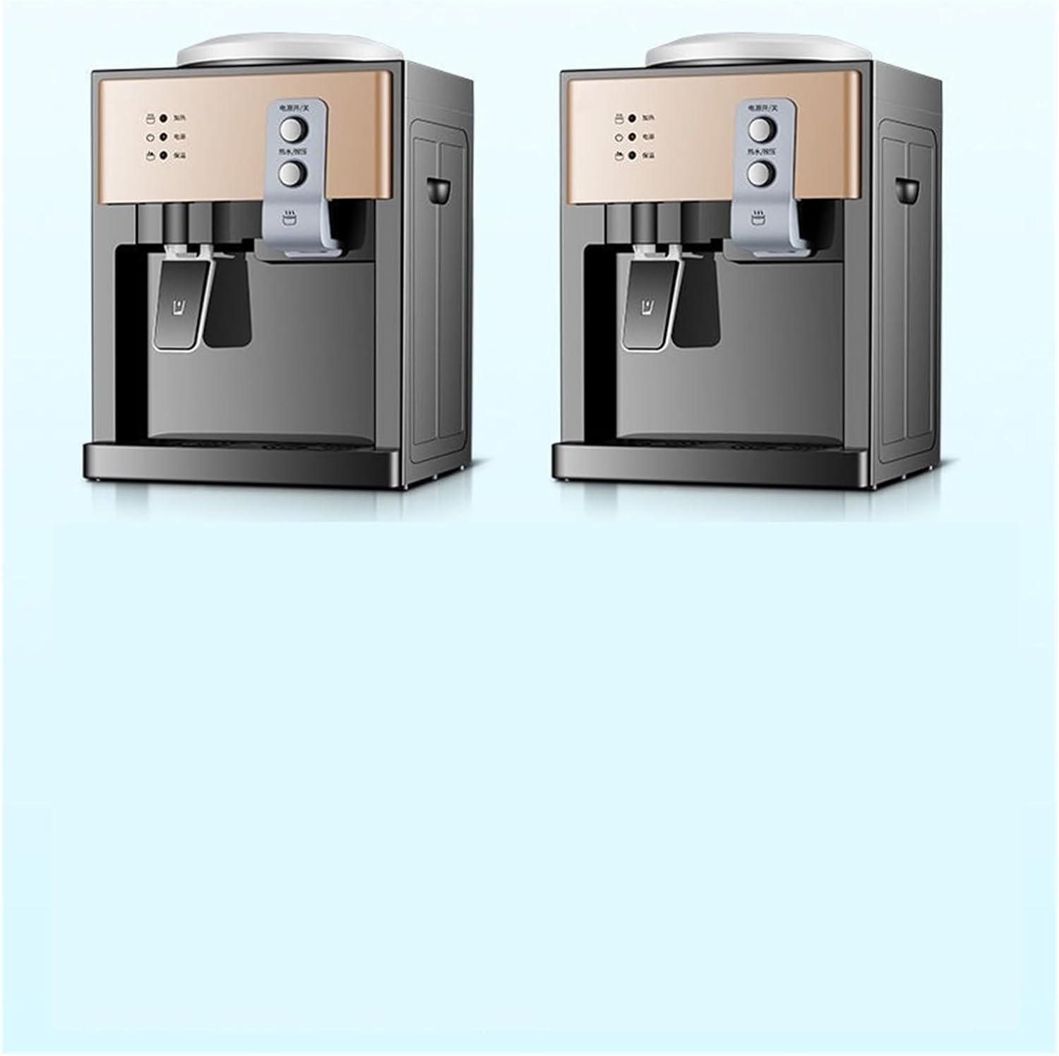 Water Dispenser Water Dispenser Small Desktop Mini Home Automatic Hot and Cold Dormitory with Bucket Water Heater Water Dispenser (B Warm)