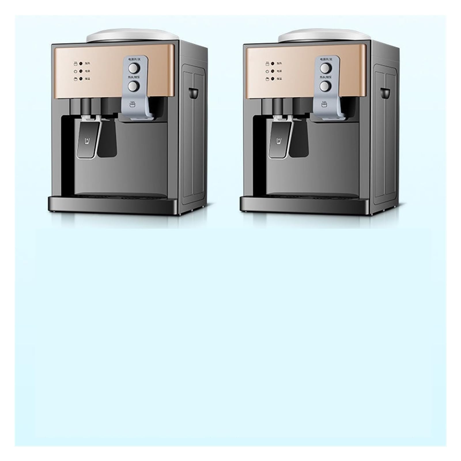 Distributore d'acqua Piccolo desktop Mini casa Nuovo dormitorio automatico caldo e freddo con erogatore d'acqua for scaldabagno a secchio(A Warm-Hot)