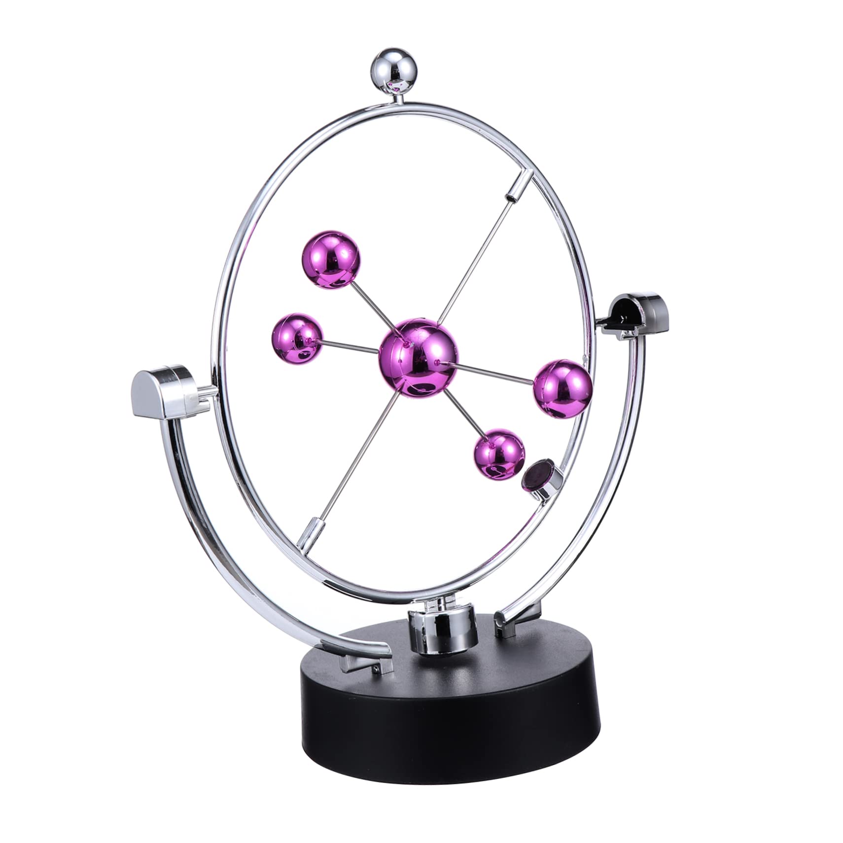 Cosmic Motion Pendulum - Perpetual Motion Desktop Decor, Physics Toy, Hypnotic Kinetic Art, Gift For Teachers & Sci-Fi Fans