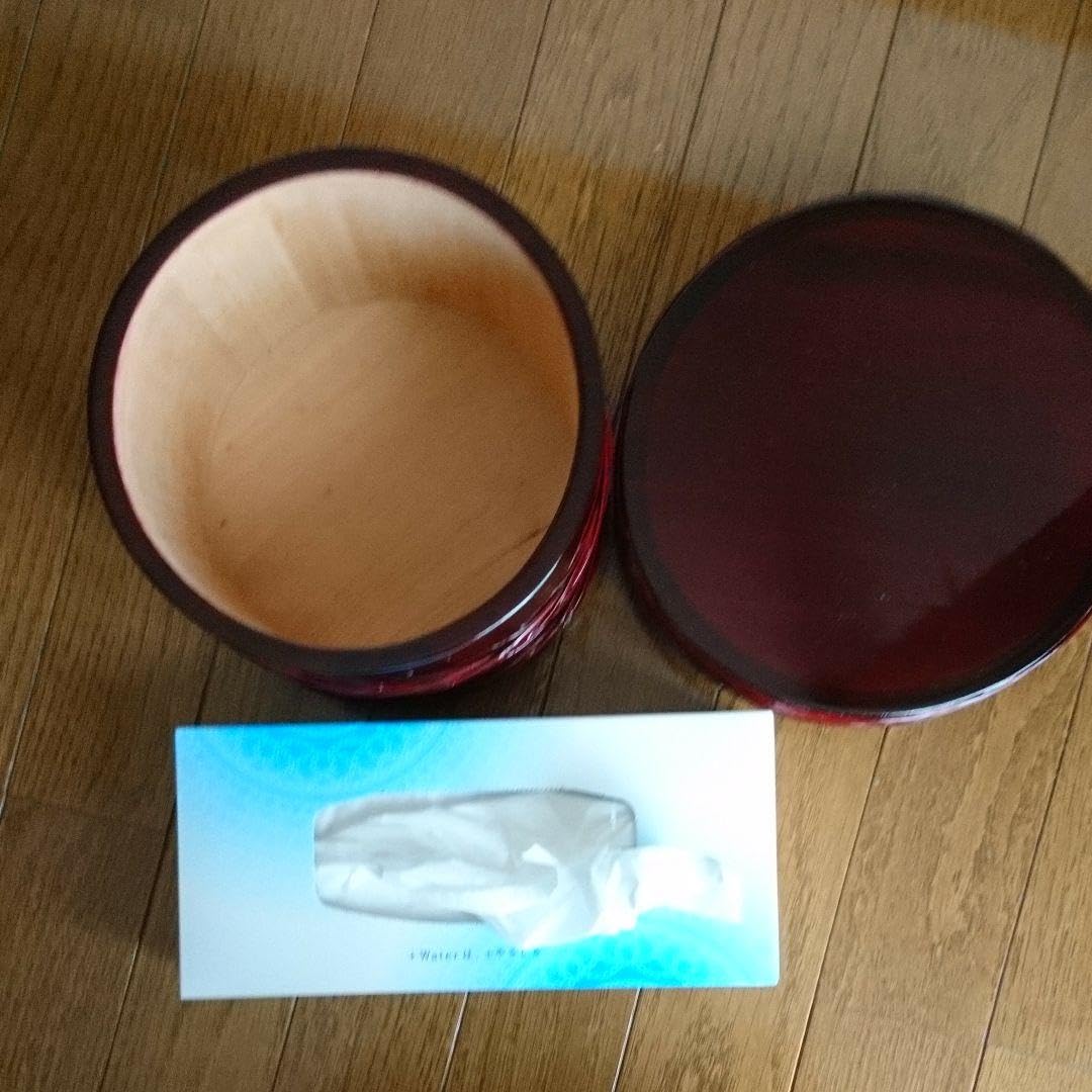 Amazon｜高級塗りおひつ キッチン用品 直径約 18,5㎝ おひつ｜おひつ