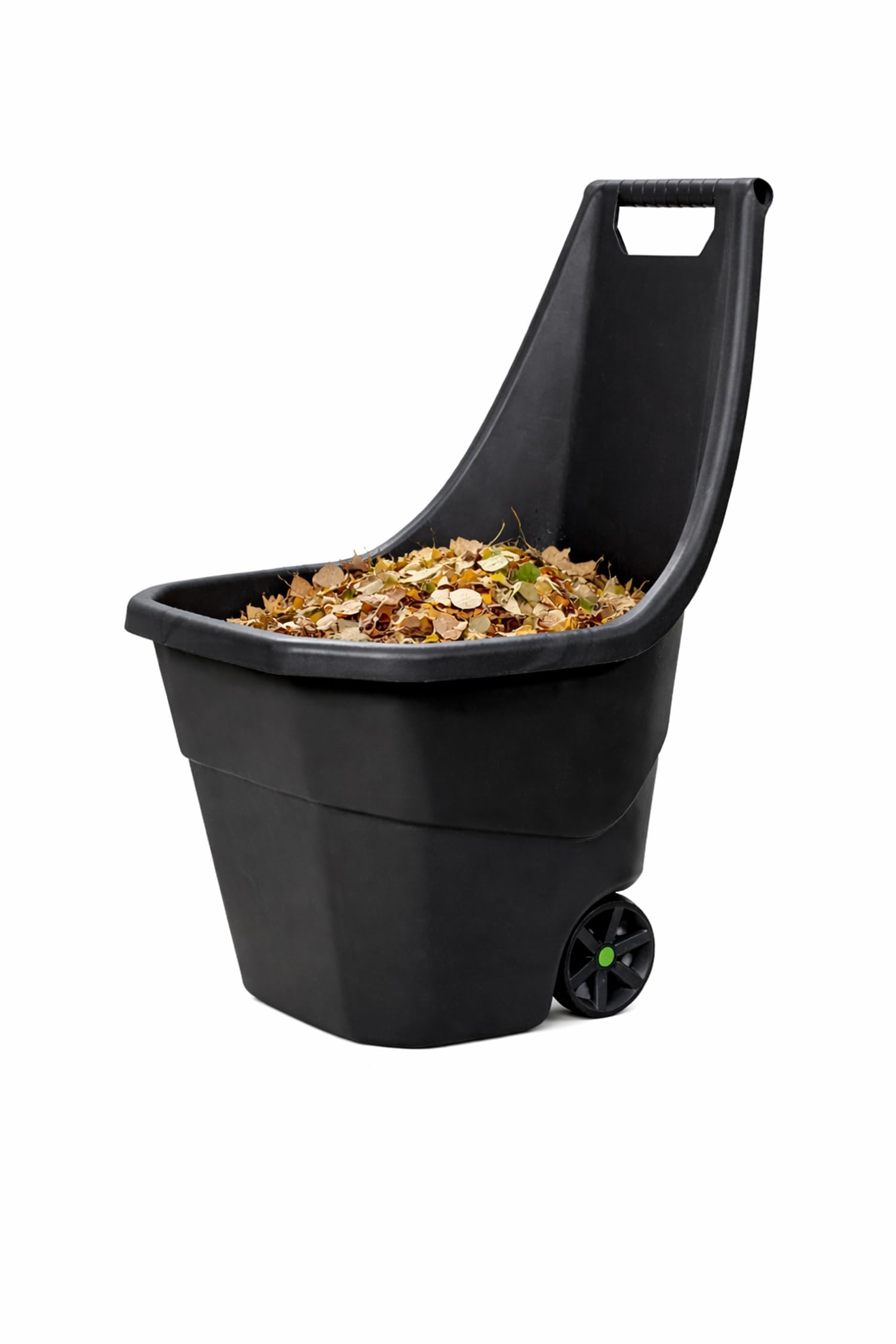 55Liter Schubkarre Gartenkarre Laubwagen Gartenwagen Gartenkarre Gartentrolley Handwagen Schwarz