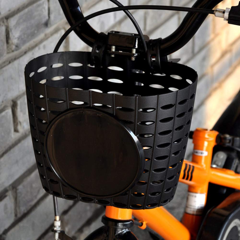 Panier Vélo Enfant HUIQUER – Plastique 15x25x15 Cm, Coloris Au Choix, S’installe Sur Le Guidon, Décoratif Et Pratique