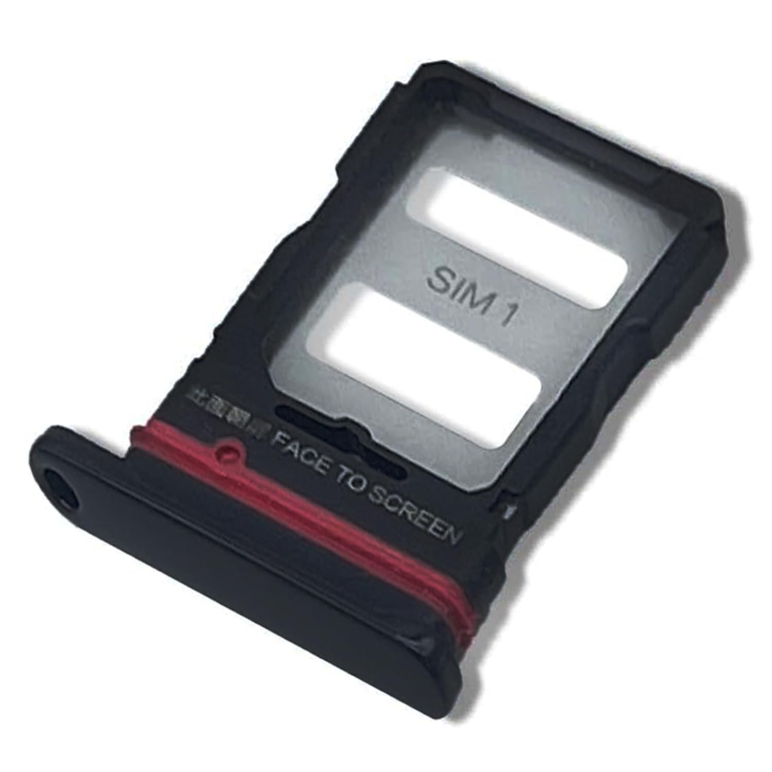 Porta SIM per Xiaomi Mi 11T/11T PRO Slot SIM qualità Originale Vassoio SIM con Pin della Scheda (Nero)